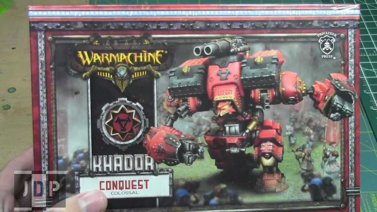 Unboxing - New Khador Conquest