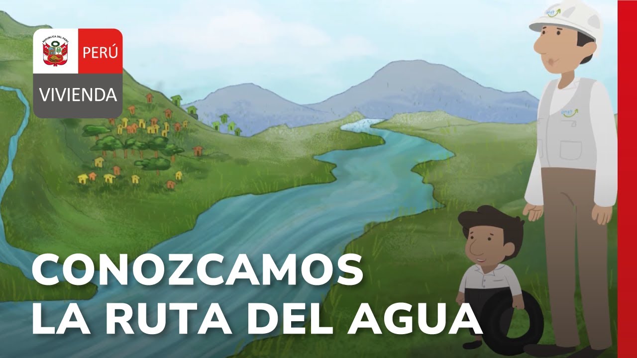 La ruta del agua potable en el pueblo de Carlitos