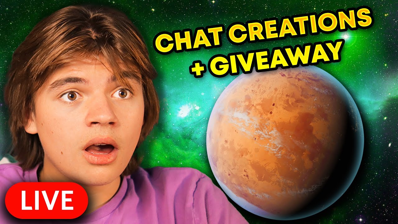 Chat Creates A Solar System + UNIVERSE SANDBOX GIVEAWAY - Universe Sandbox Live