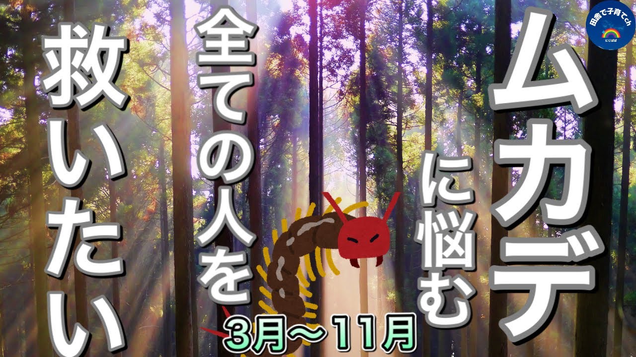 【ムカデ】ムカデ対策・ムカデ駆除　家の中でムカデに咬まれた！田舎暮らしのムカデ対策！3〜11月に室内侵入！！早めの対策を！！