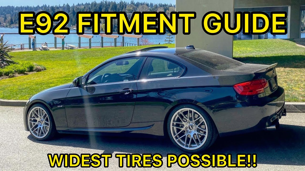 PERFECTING the Fitment on my BMW 335i | M-SPORT E92