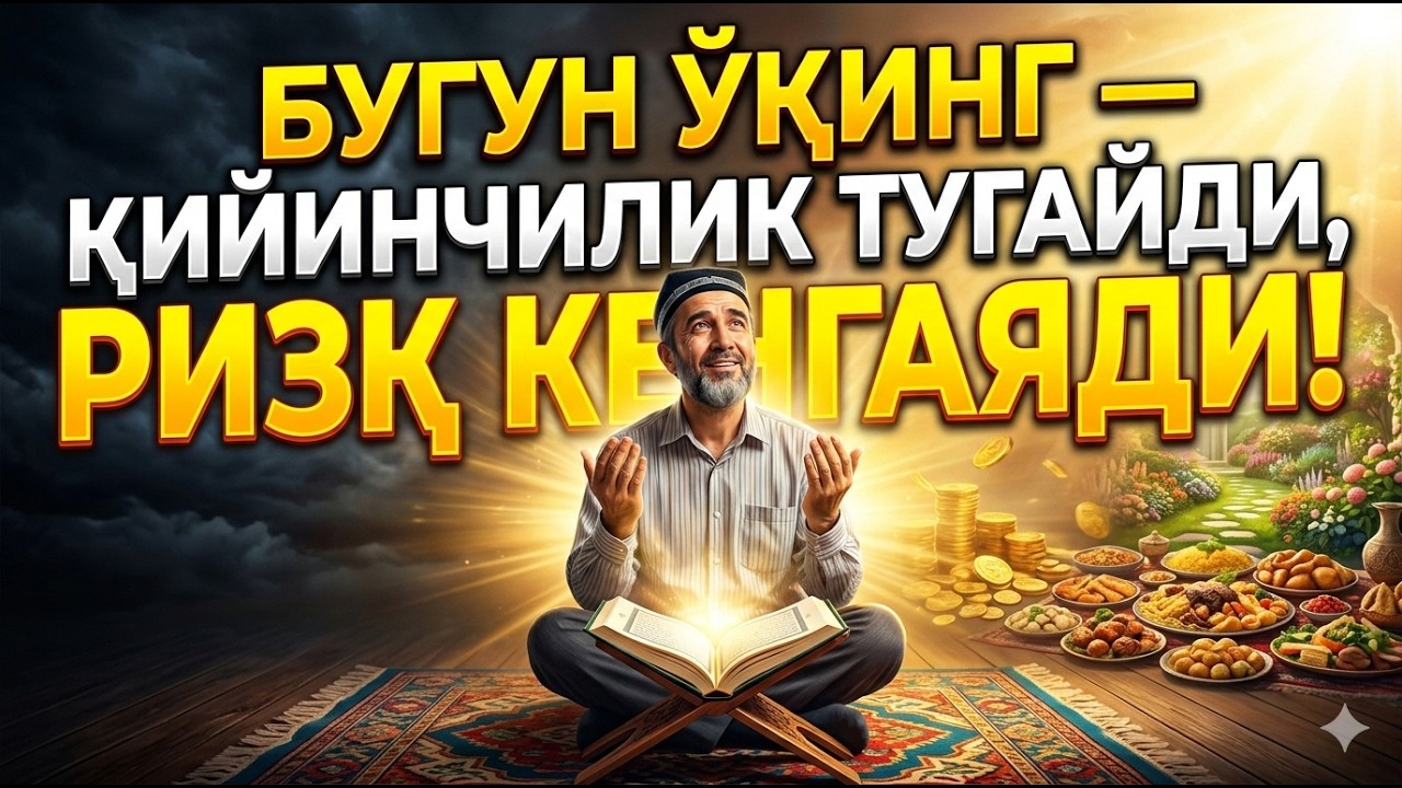 Дуои пурқувваттарин барои пардохти қарзҳо, хотима додан ба душвориҳо ва афзун кардани бахт!