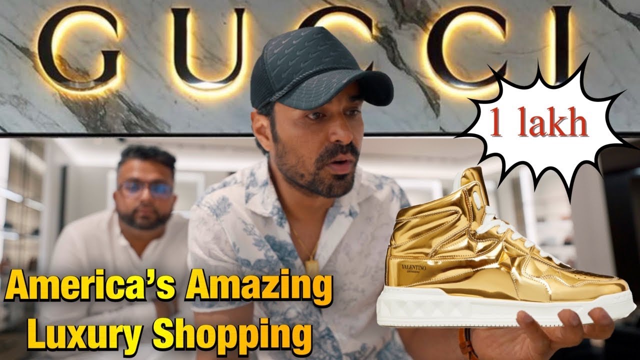 America's Amazing Luxury Shopping | Gucci | Burberry | Balenciaga | Cost Of Rolex In USA