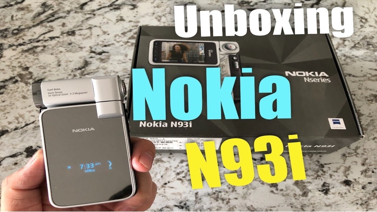 Brand New Nokia N93i Unboxing & review | Vintage Mobile Phone Collection