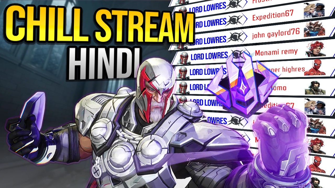 🔴[Live] VANGUARDS ARE DEAD!!!  (HINDI)| GRANSMASTER GRIND | #marvelrivalslive #marvelrivalsindia