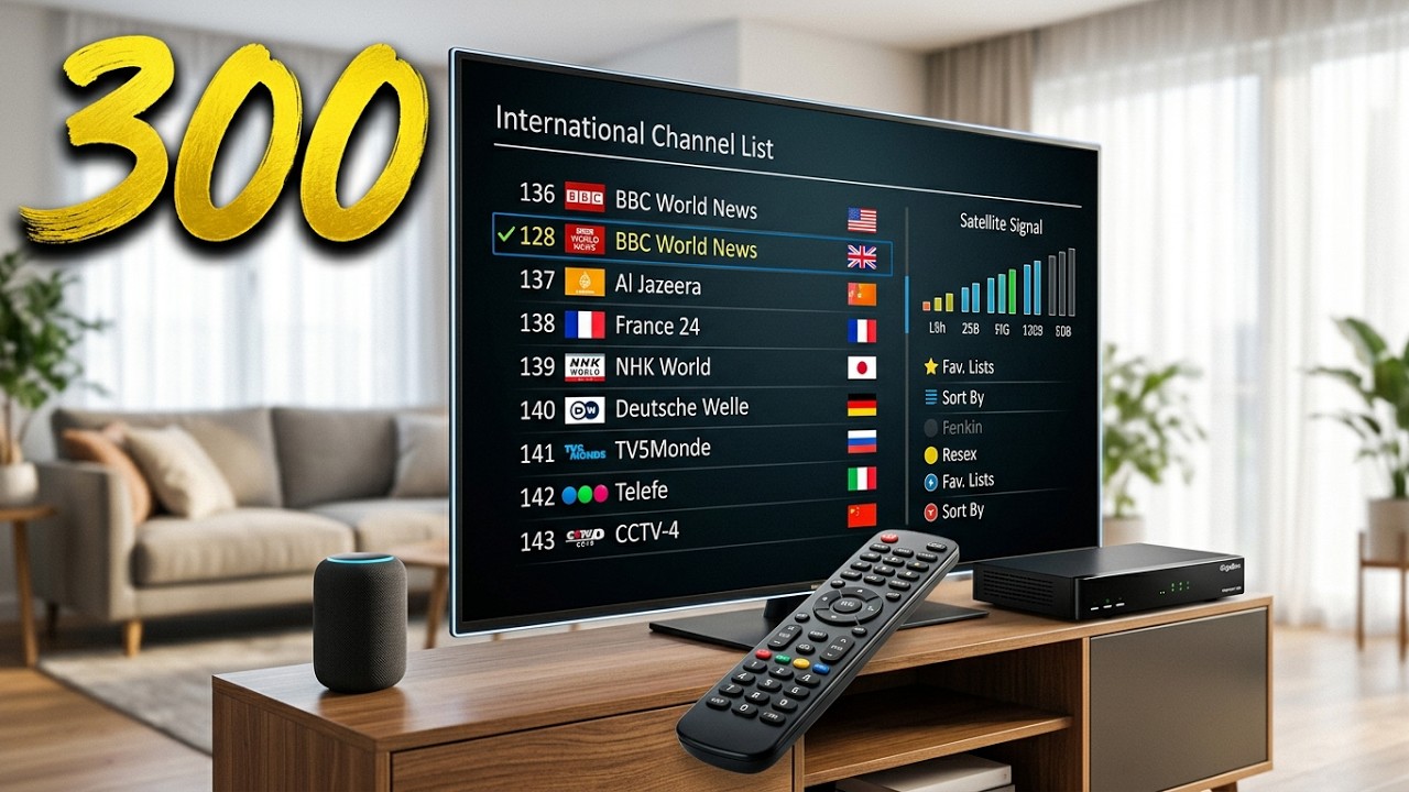 ОТСКАНИРОВАЛ СПУТНИК ASTRA 19.2E - 300 КАНАЛОВ НА РАЗНЫХ ЯЗЫКАХ