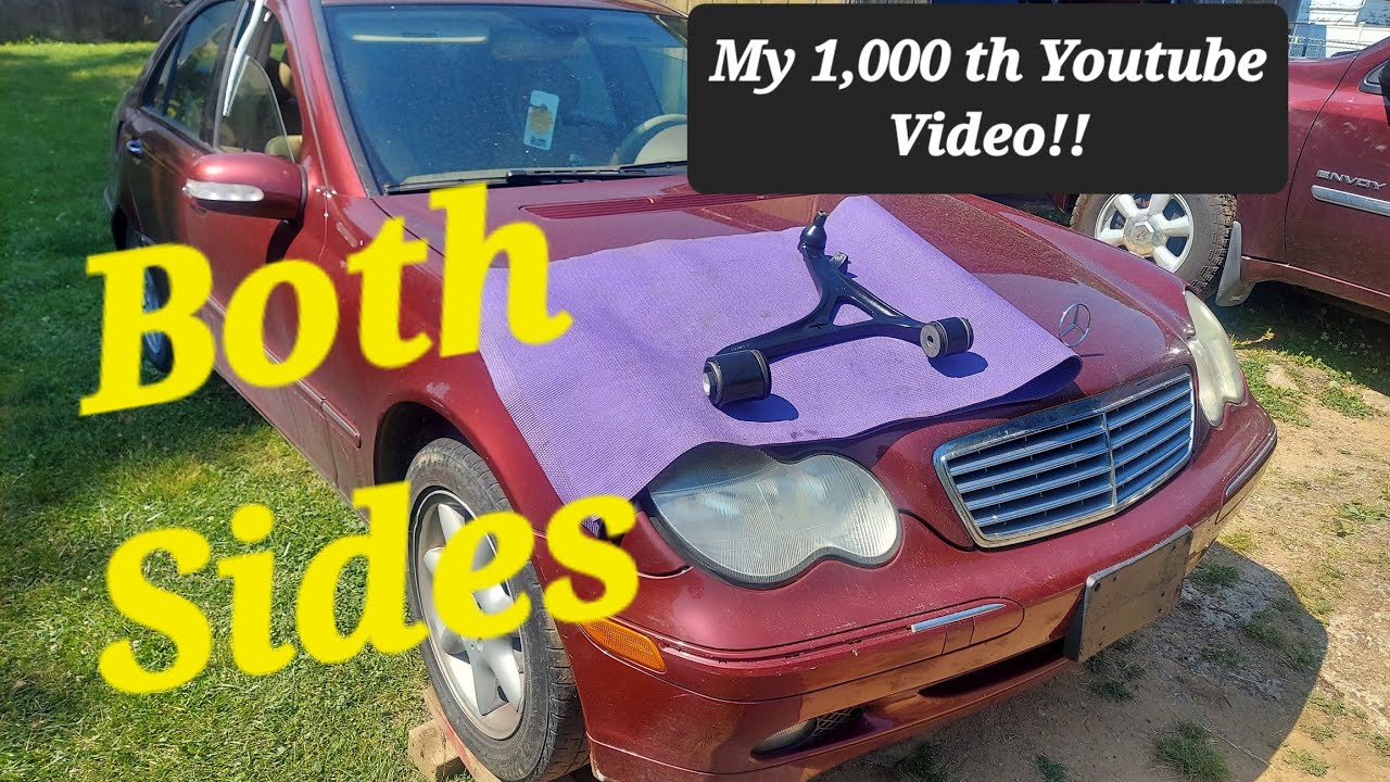 2004 Mercedes C320 4Matic lower Ball Joints Replacment
