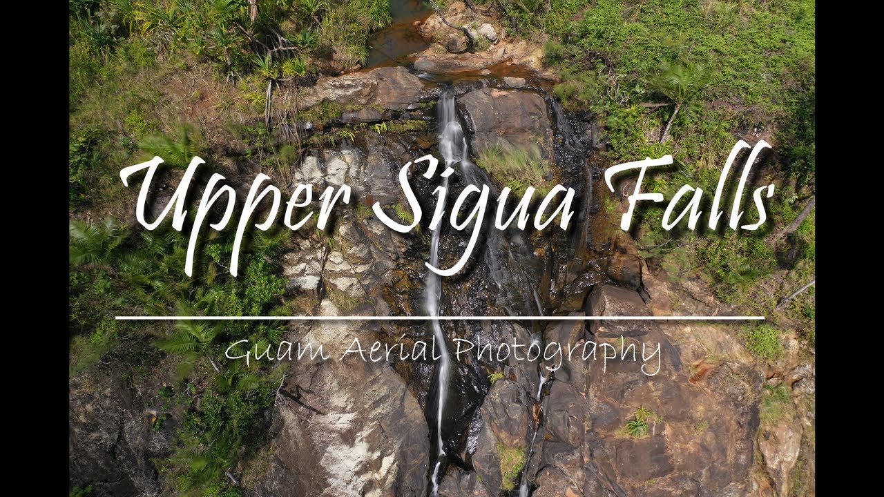 Upper Sigua Falls, Guam | Drone Video