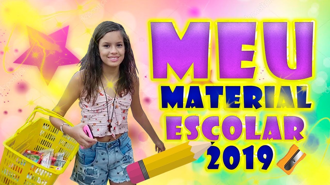 Comprando Meu Material Escolar 2019 - Ashley Alax