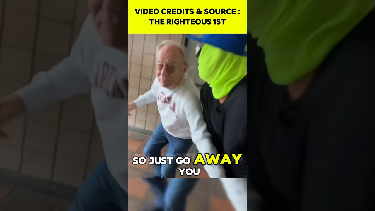 Old Man Causally Grabs Auditor's Camera And Instantly Humbled #karen #firstamendmentaudit
