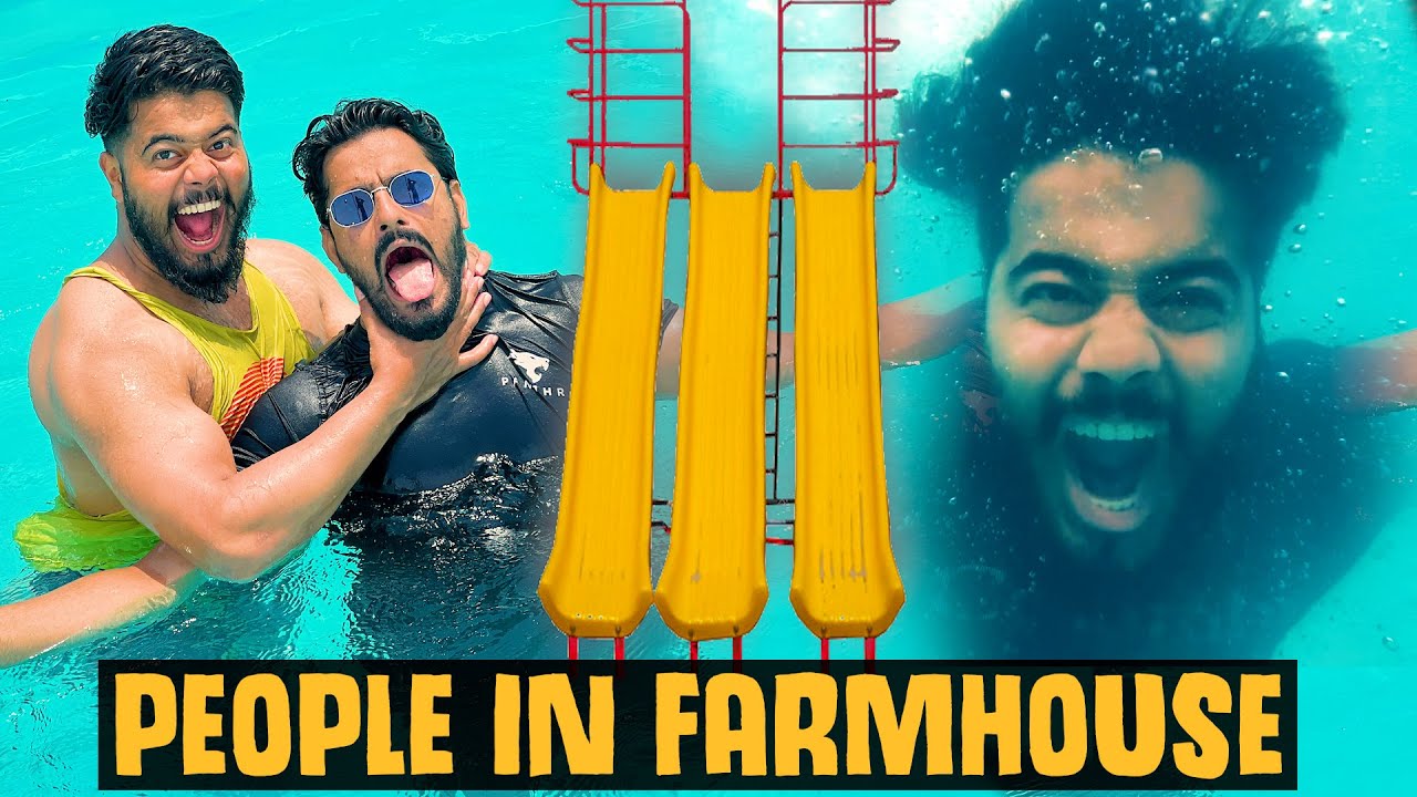 People in Farmhouse | The Fun Fin | Comedy Skit | Funny Sketch