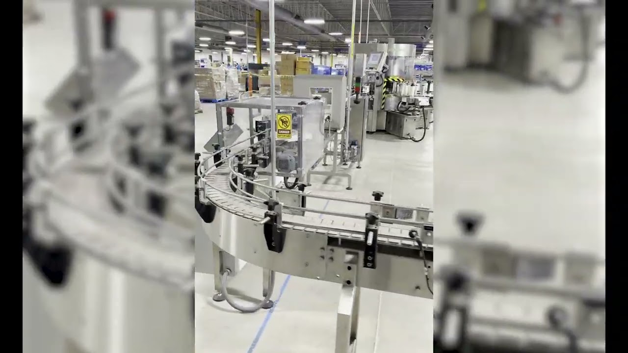 Complete Line for Packaging Wet Rolled Wipes into Plastic Canister