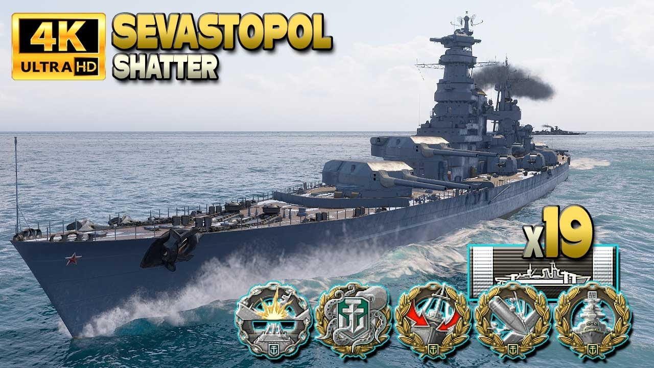 крейсер Севастополь: славный одиночный заход - World of Warships