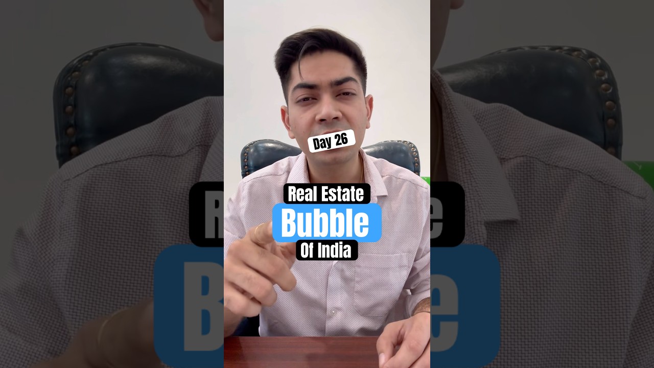Real Estate Bubble - Part 1. Stats on Why property prices in india are rising so much.