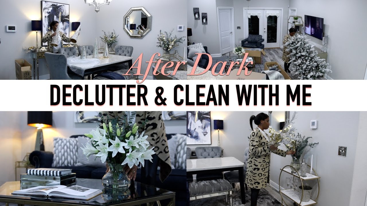 LATE NIGHT CLEAN AND DECLUTTER WITH ME 2021 | CLEANING MOTIVATION | CLEANING MUSIC