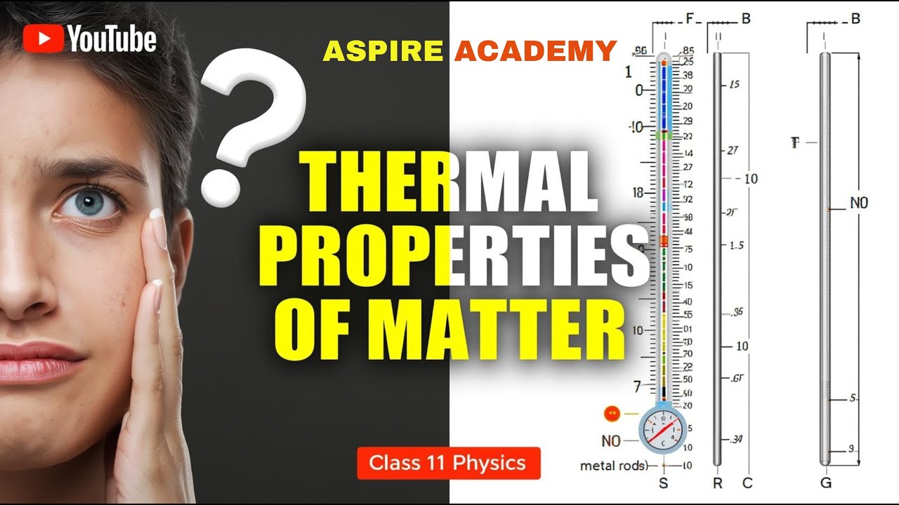 Thermal Properties of Matter – Class 11 Physics | Full Chapter Explained | NCERT | Aspire Academy