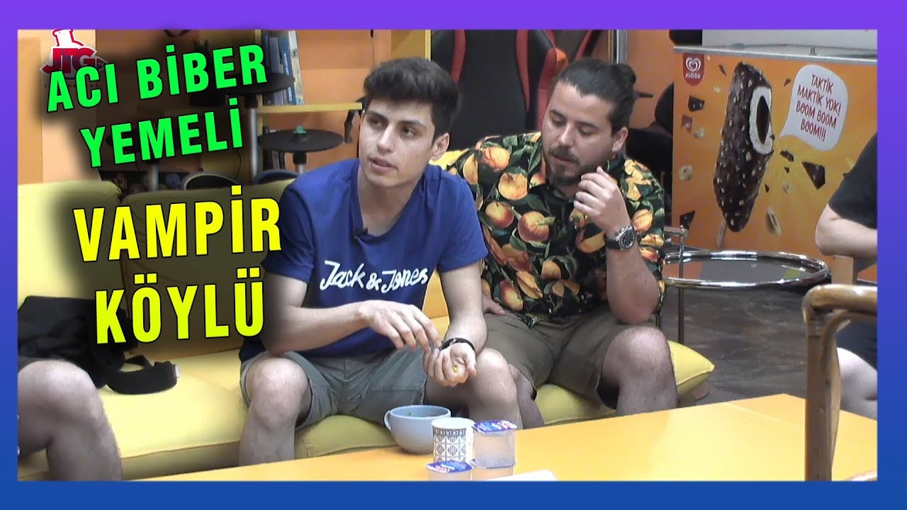 BERK RİP TEPE HOGDA VAMPİR KÖYLÜ OYNUYOR