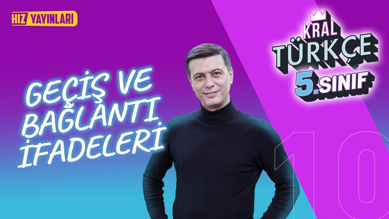 5. Sınıf Türkçe - Geçiş ve Bağlantı İfadeleri - (2024 - 2025)