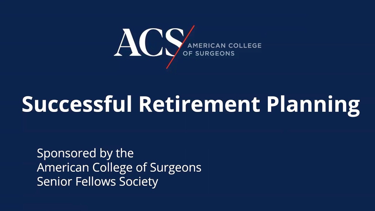 Успешное планирование выхода на пенсию | Общество старших членов