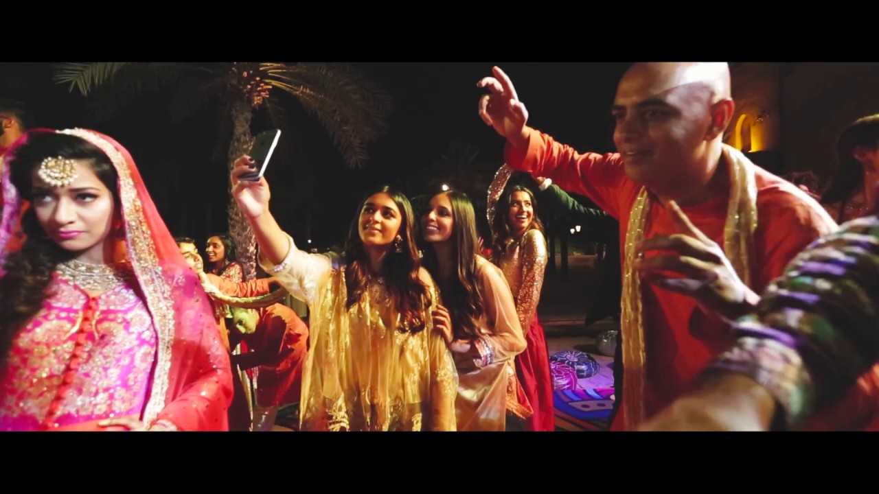 Wedding Mannequin Challenge with a twist in Dubai | Al Sahra Resort, Pakistani Wedding, Indian