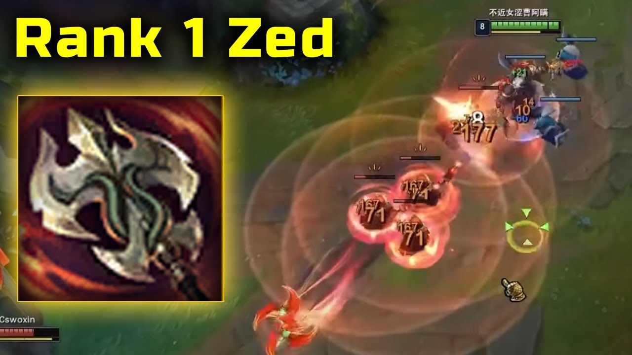 Rank 1 Zed : Ravenous is Kinda Broken