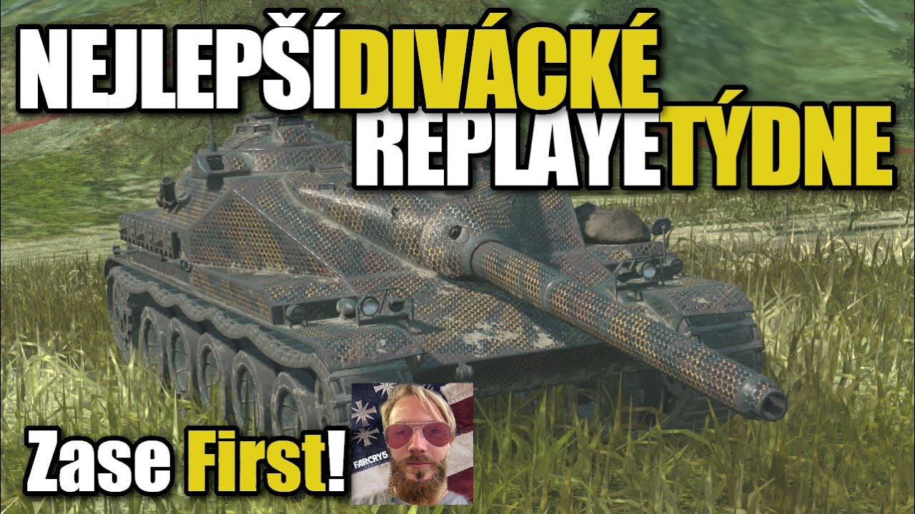#NDRT NEJLEPŠÍ DIVÁCKÉ REPLAYE TÝDNE - Zase ten First... | WoT Blitz