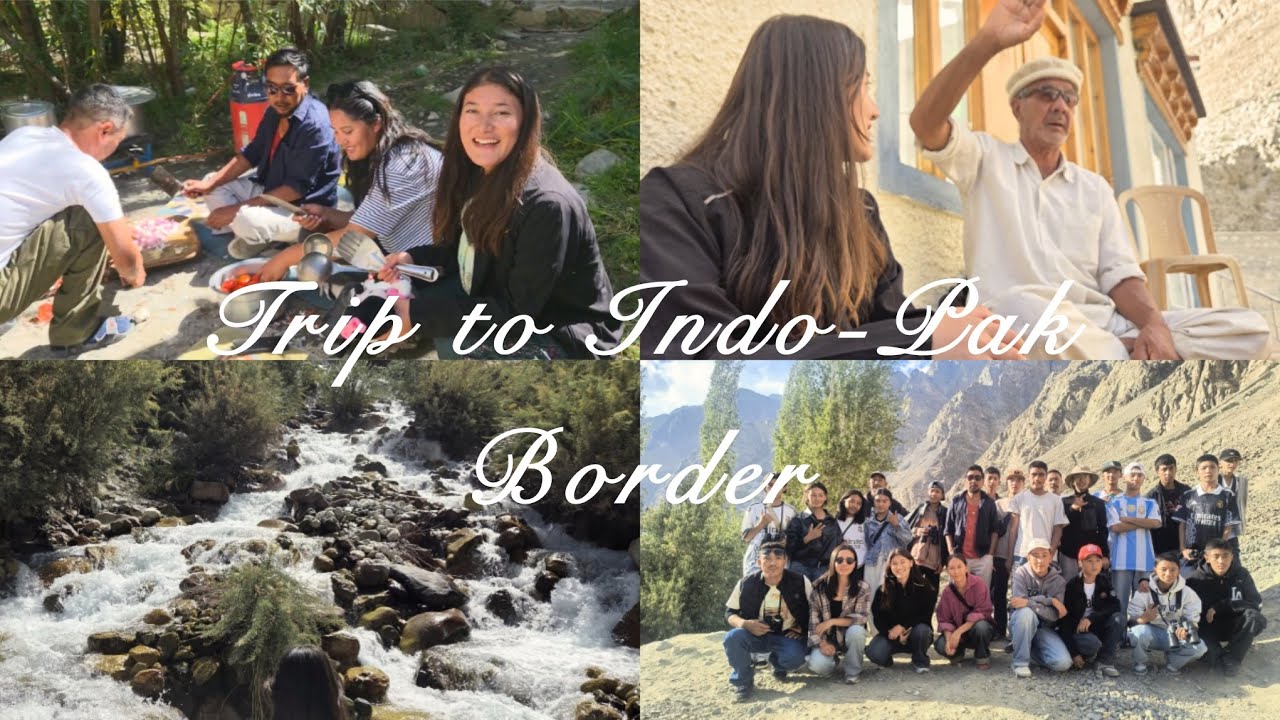 Trip to Indo-Pak Border -Part 1😍| Last Village of India 🏔️⛰️ Thang Village 