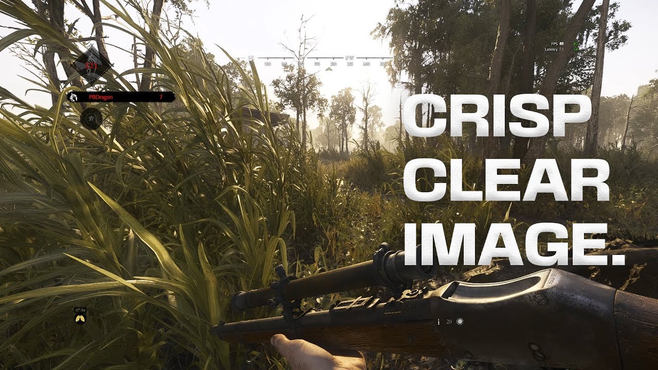 Hunt Showdown 1896 How to fix blurriness and gain more performance.