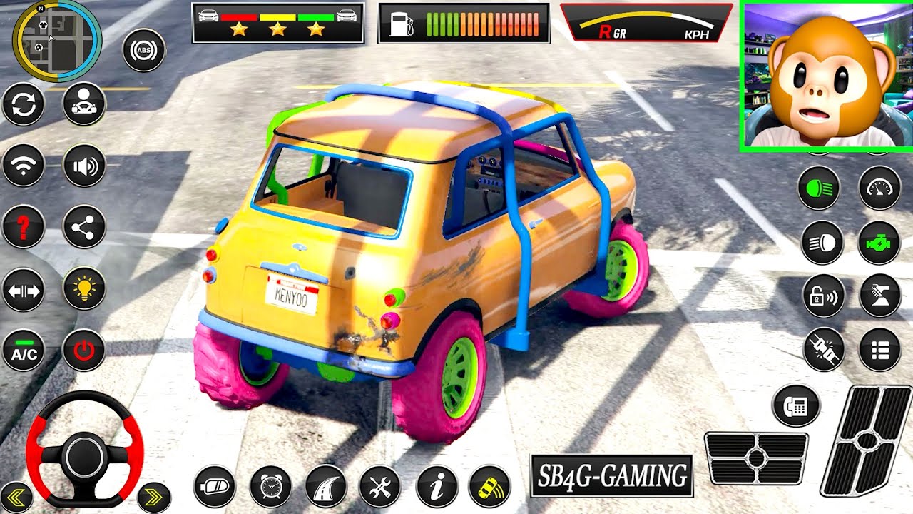 GTF5-Mini Car Game -V33 Game | SB4G V1129 | Monkey Gameplay
