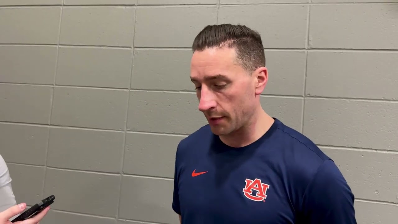 Watch Auburn Head Basketball Coach Steven Pearl Mississippi State Post Game Interview