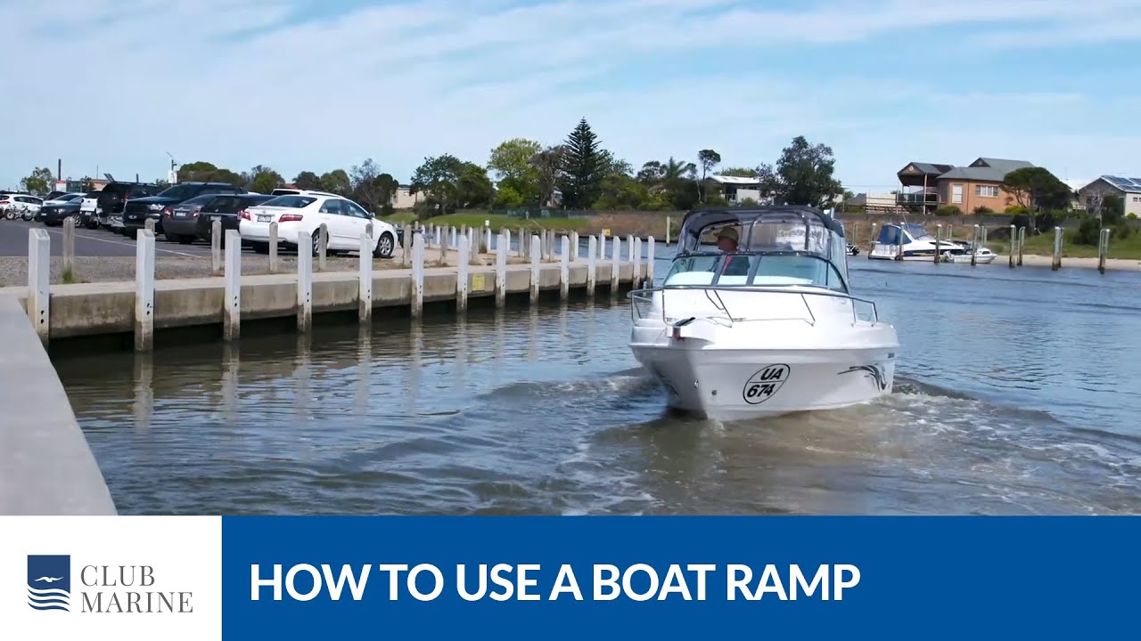 How to use a boat ramp with Al McGlashan | Club Marine TV