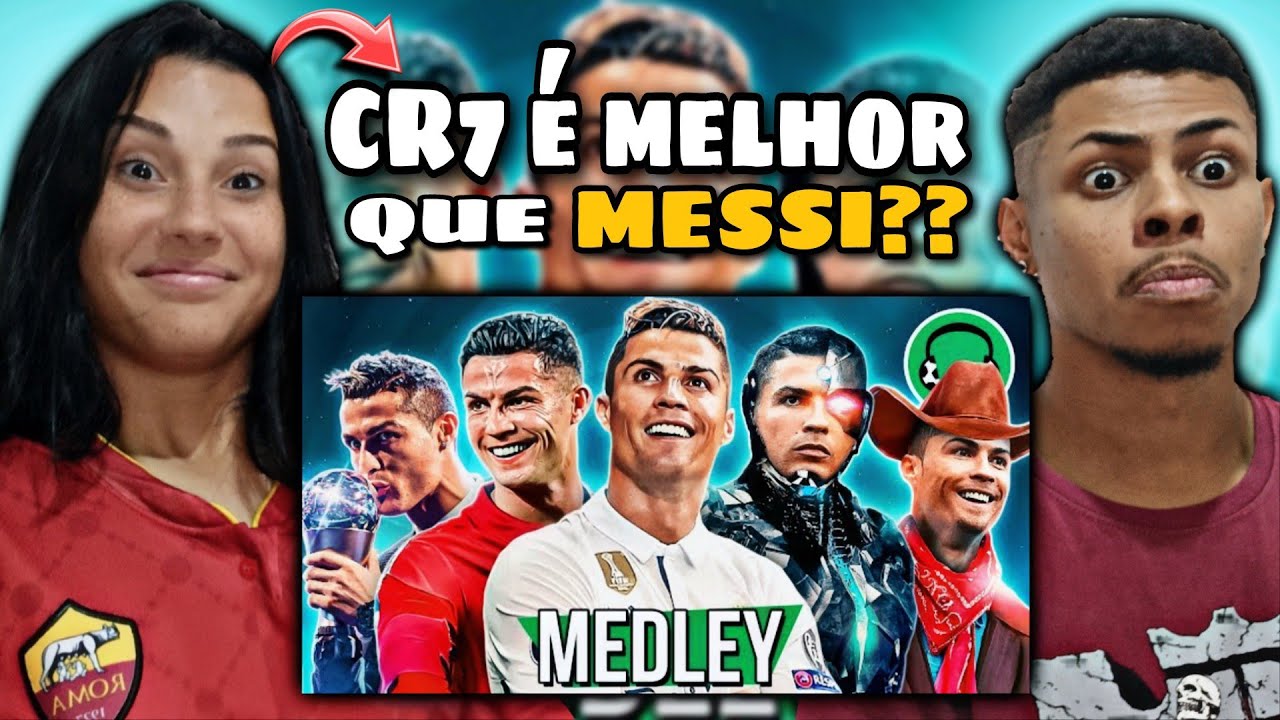 REACT: SUPER-MEDLEY DO CRISTIANO RONALDO /CASAL REACT