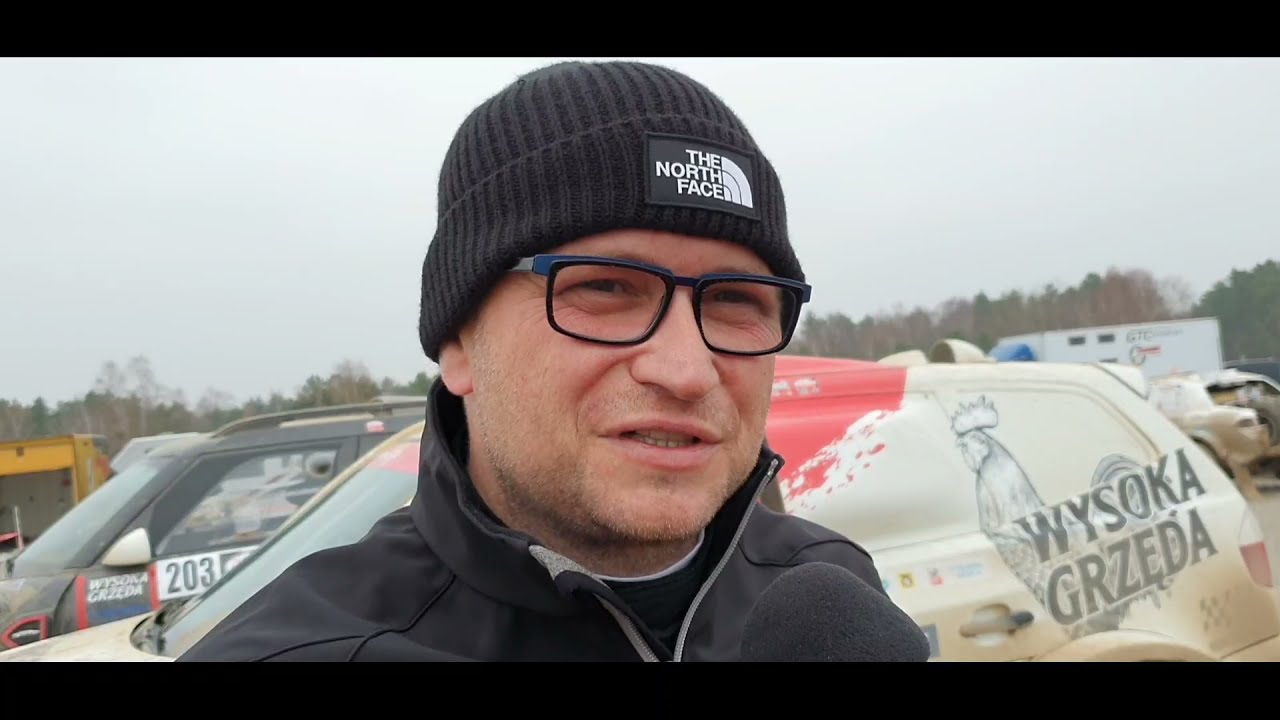 Michał Małuszyński na mecie Drawskiego Dnia Niepodległości 2021