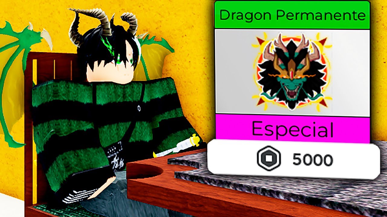 O QUE TROCAM POR DRAGON PERMANENTE NA ATUALIZA&Ccedil;&Atilde;O NO BLOX FRUITS