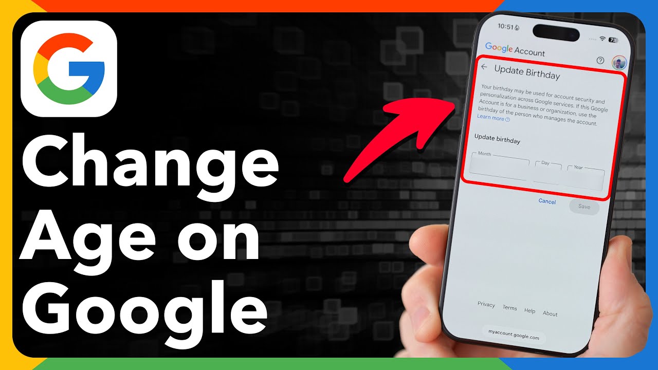 How To Change Age On Google Account