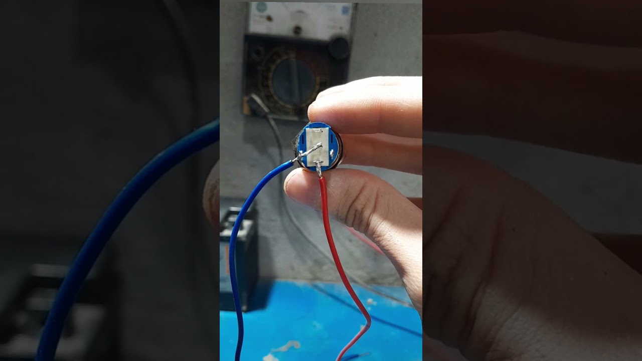 Liga&ccedil;&atilde;o do Bot&atilde;o Power Led Inox 12V/24V.