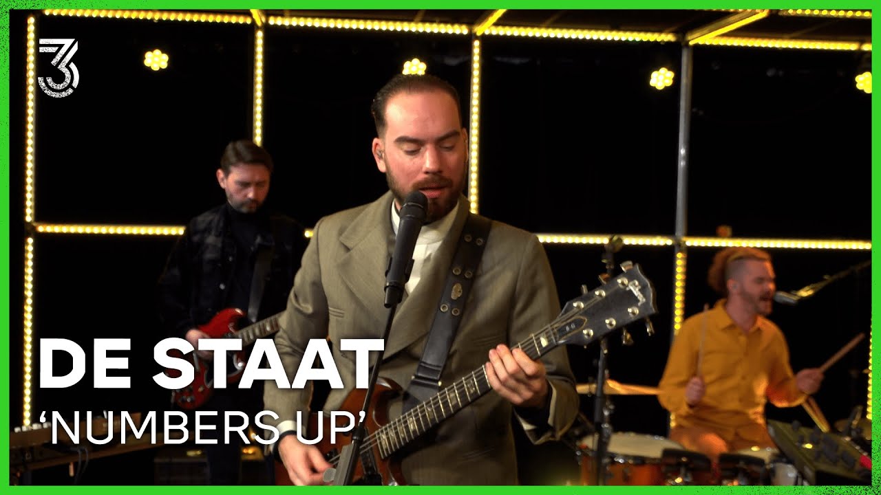 De Staat live met Numbers Up | 3FM Live Box | NPO 3FM