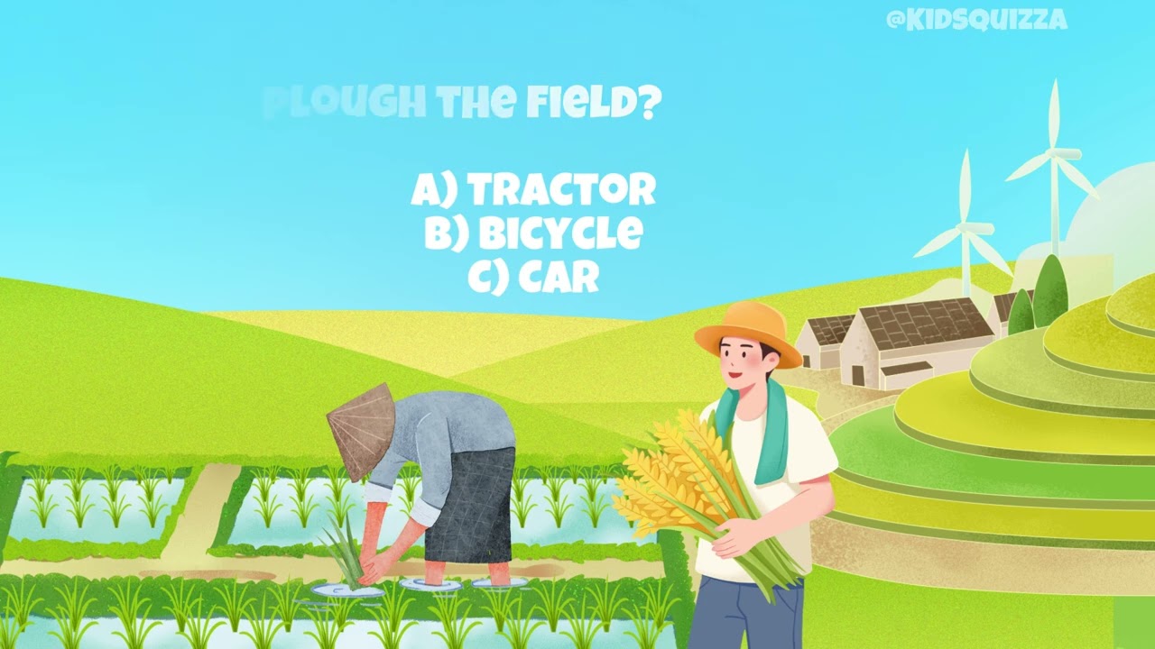 🚜🐄🌾Farming quiz #trending #quiz #kidslearning #education #viral #english #USA #india #mumbai