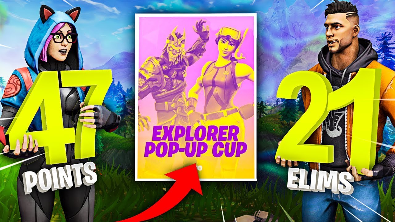 POP-UP CUP DOMINATION! (21 ELIMS & 47 → 53 POINTS)