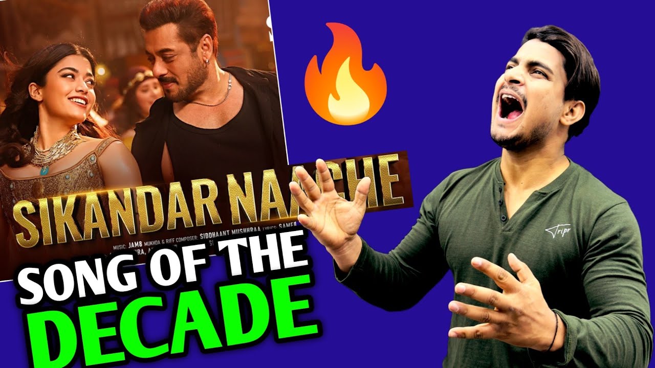 Sikandar Naache Song Review | Sikandar Song Review | Sikandar Naache Song Reaction #sikandarNaache