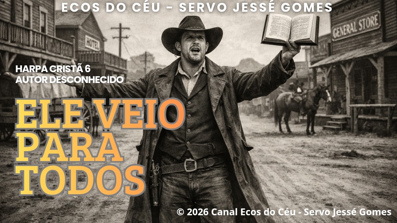 ELE VEIO PARA TODOS | Canal Ecos do Céu - Servo Jessé Gomes 
