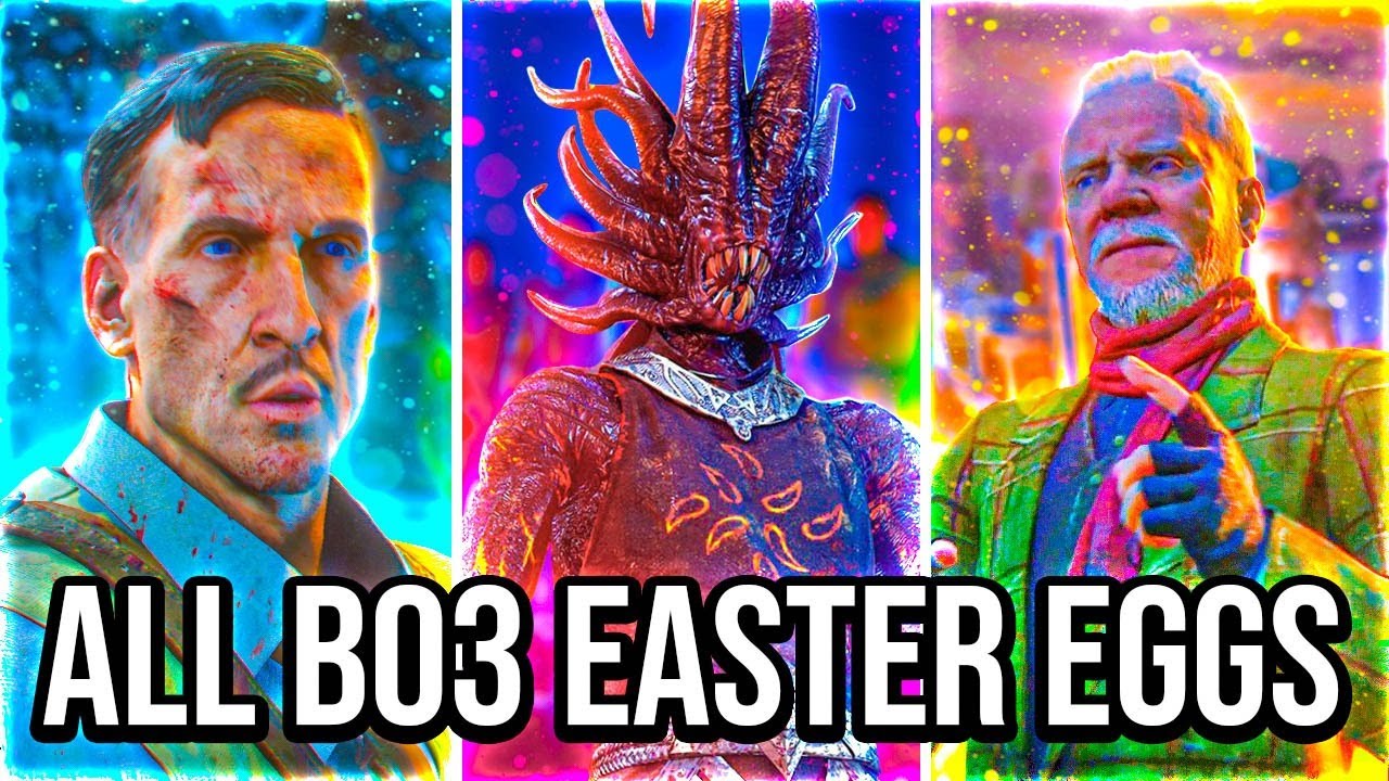ALL BLACK OPS 3 EASTER EGGS w/ MrTLexify - CHARITY LIVESTREAM!