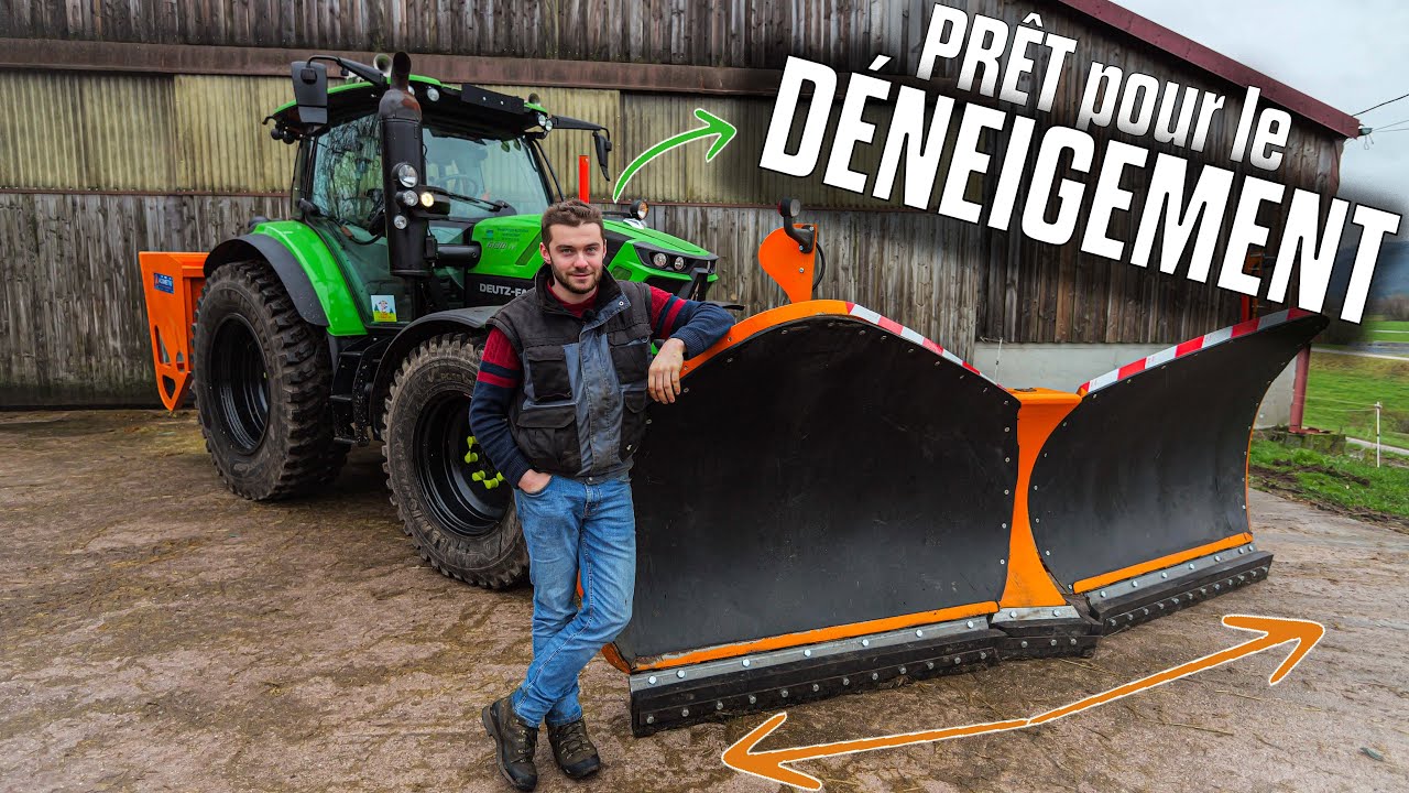 ❄😍Prêt pour le DÉNEIGEMENT : des HEURES d'ATELIER & de MODIFICATION ARTISANALE ! 🔧🧰