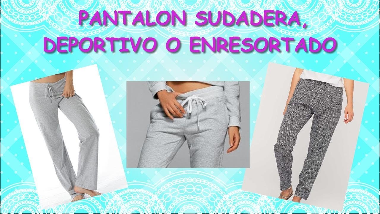 TRAZO DE PATRÓN DE PANTALÓN DEPORTIVO, SUDADERA, O PIJAMA CON RESORTE || LECCIÓN # 32