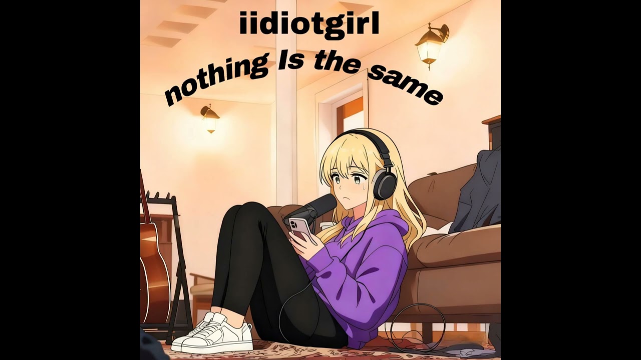 iidiotgirl - nothing is the same (Official Audio)