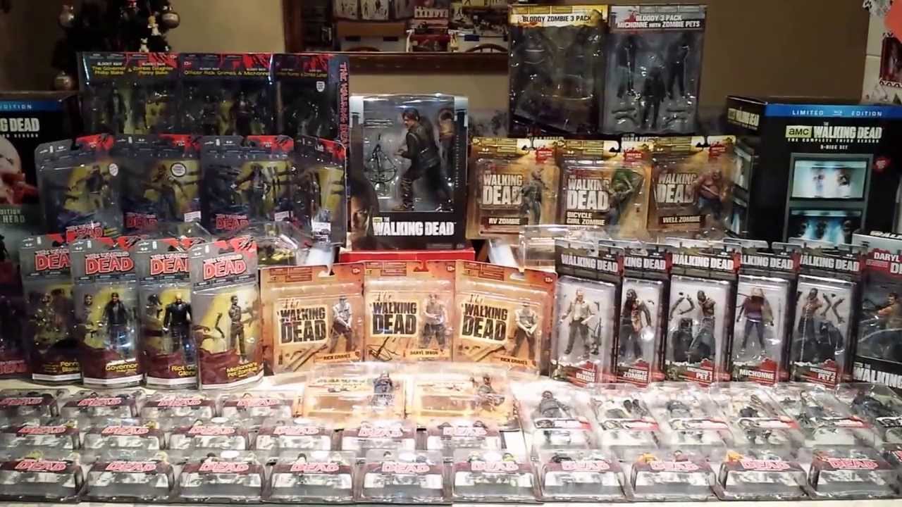 The walking dead complete action figure collection 2011-2013 (HD)