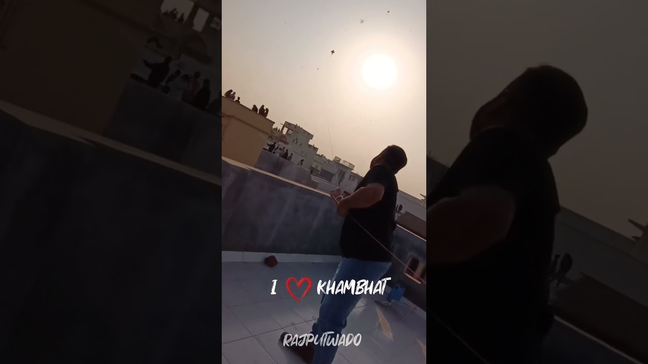 Uttarayan 2023.      Khambhat biggest kite ..  RAJPUTWADO0