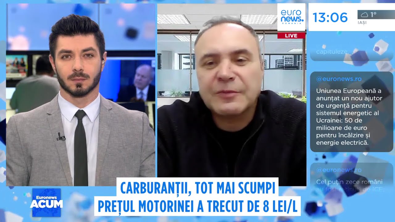 Expert în energie: E foarte posibil să nu ne mai întoarcem la prețul motorinei sub 8 lei