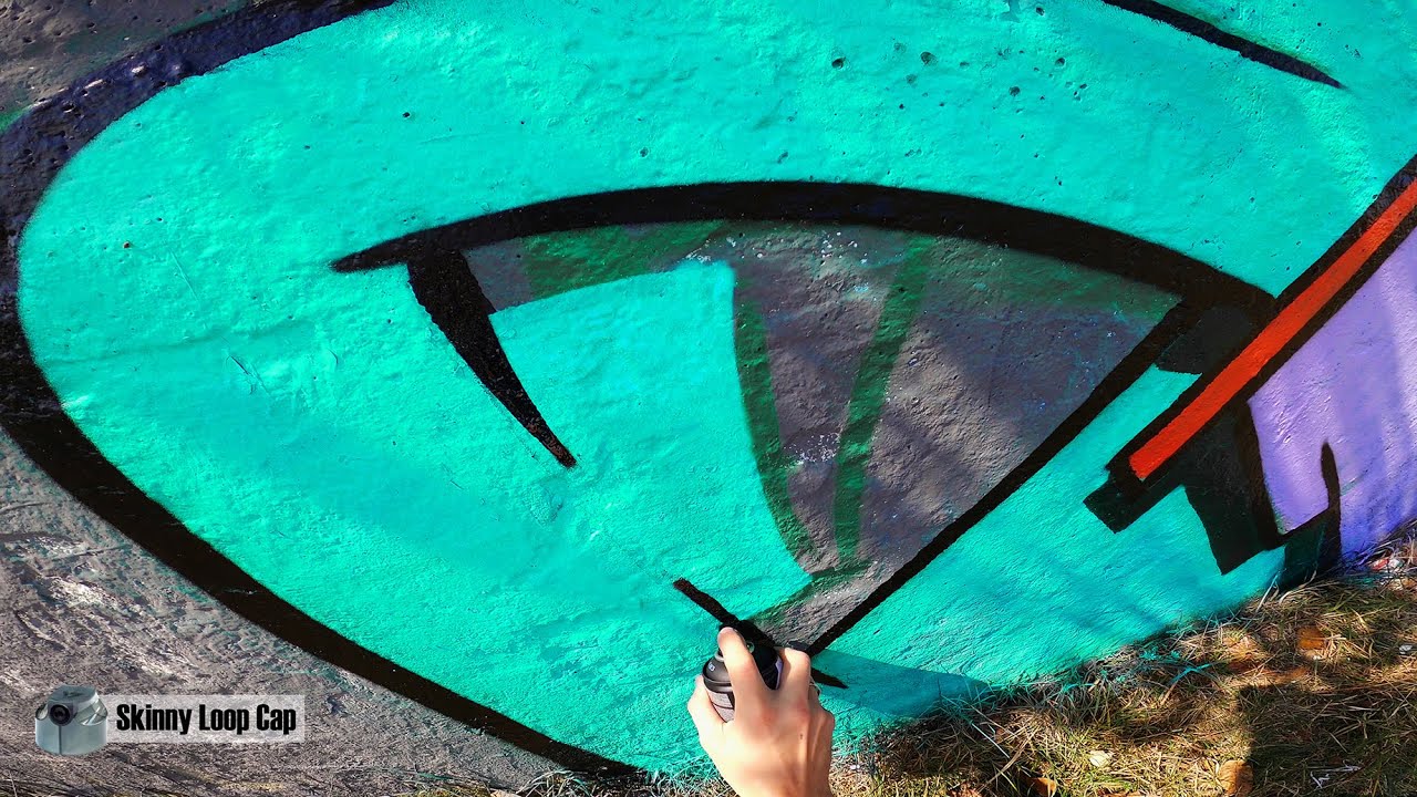 Graffiti - Tesh | Graffiti Jam | Train Line | GoPro [4K]