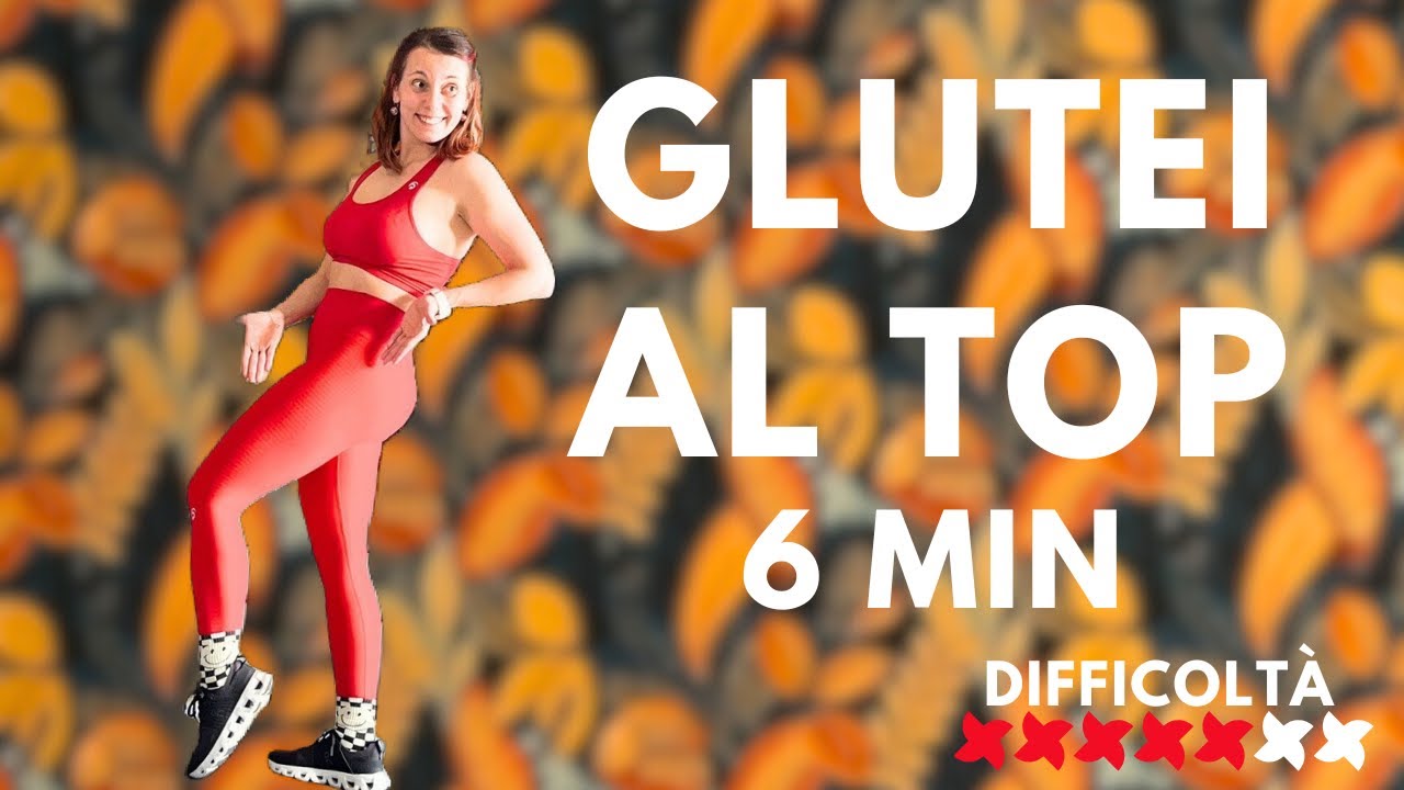 GLUTEI PIATTI? 😱 ATTIVA I GLUTEI in 6 MIN 🔥 POWER Workout in piedi